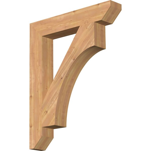 Ekena Millwork Westlake Slat Smooth Bracket, Western Red Cedar, 5 1/2"W x 34"D x 42"H BKT06X34X42WTL06SWR - main